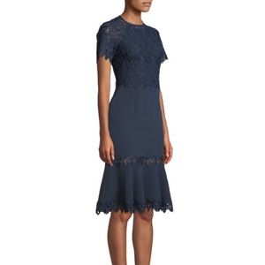 Jonathan Simkhai Flounce ShortSleeve CocktailDress